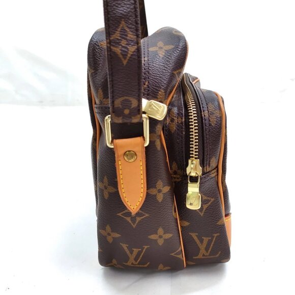 Louis Vuitton LV Shoulder Bag Nile Brown Monogram 890-082125 - Picture 4 of 13